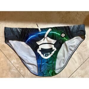 Breedwell Circuit Swim Brief "Daddy" – Glow Grid Jock Energy  XL